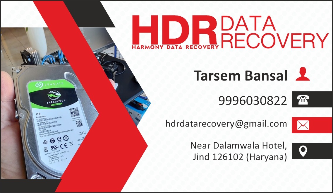 HDR DATA RECOVERY - Professional Photographer in Jind