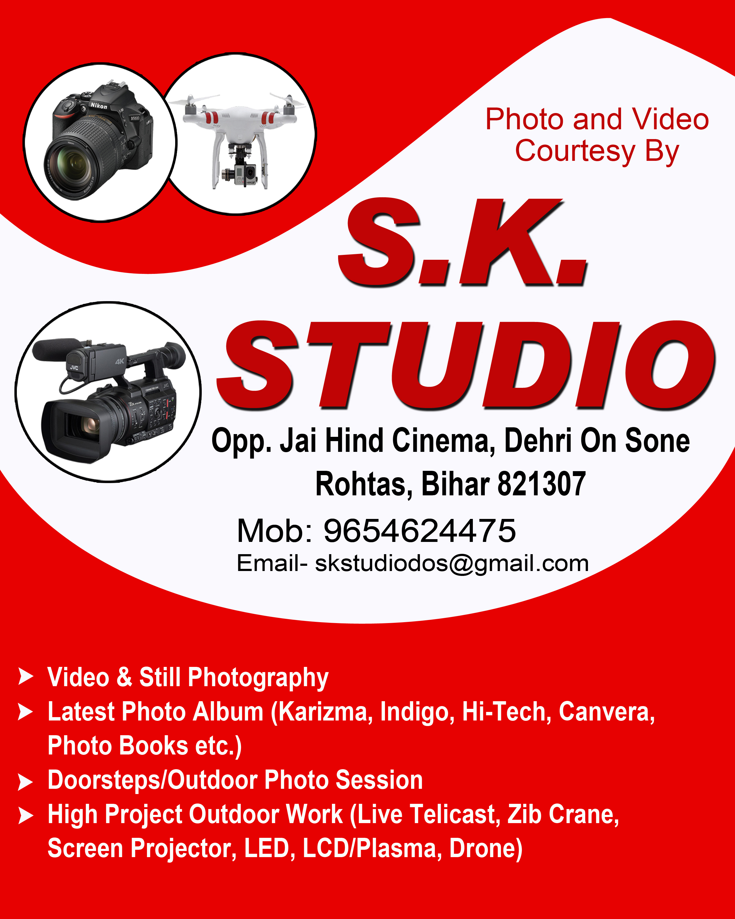 S.K.Studio - Professional Photographer in Rohtas