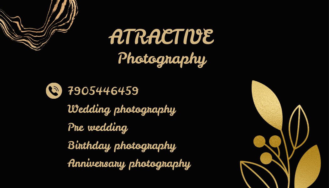 My card by Attractive photography in Varanasi