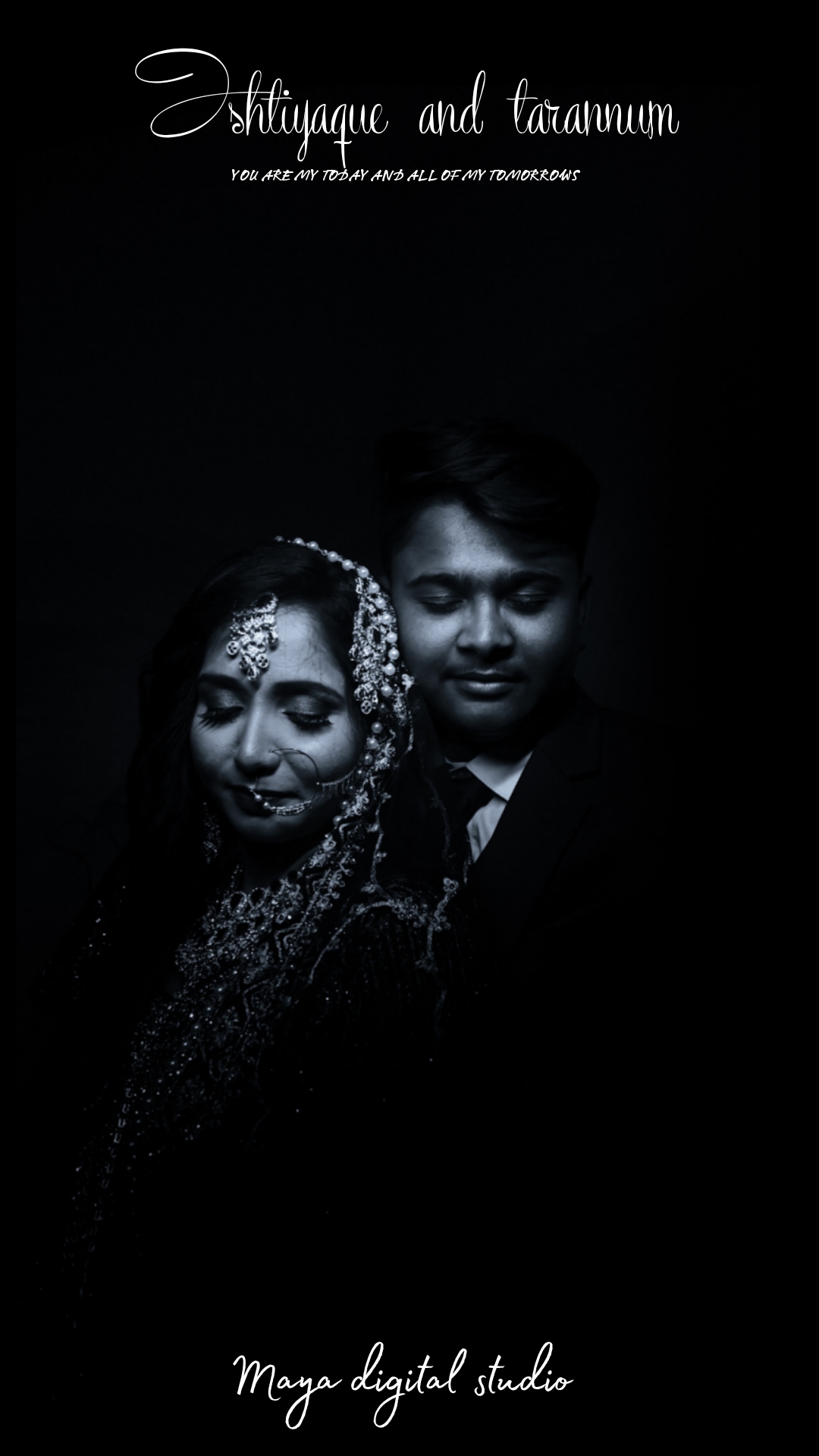 Reception by Maya Digital Studio in Dhanbad