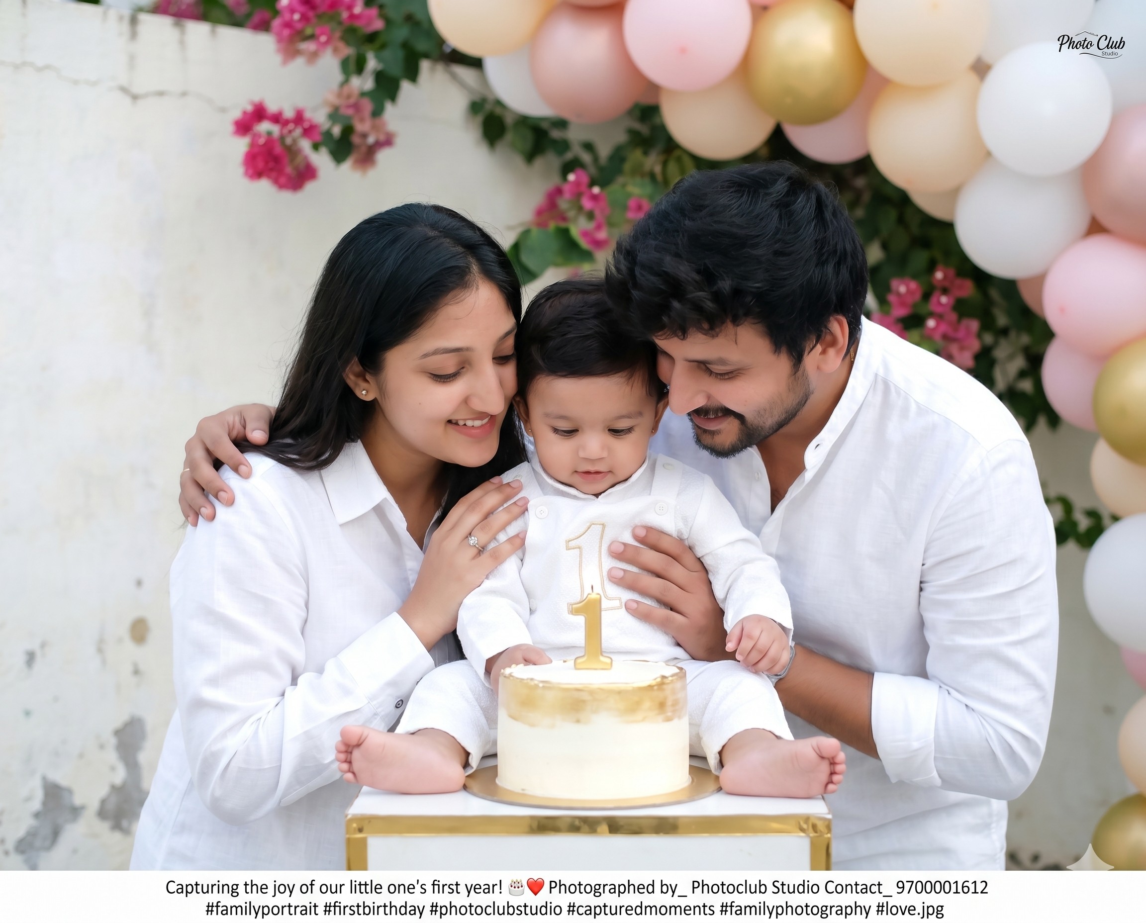 Baby birthday shoot by SK Photography in Kanpur